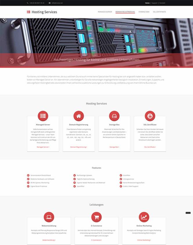 Hosting Services