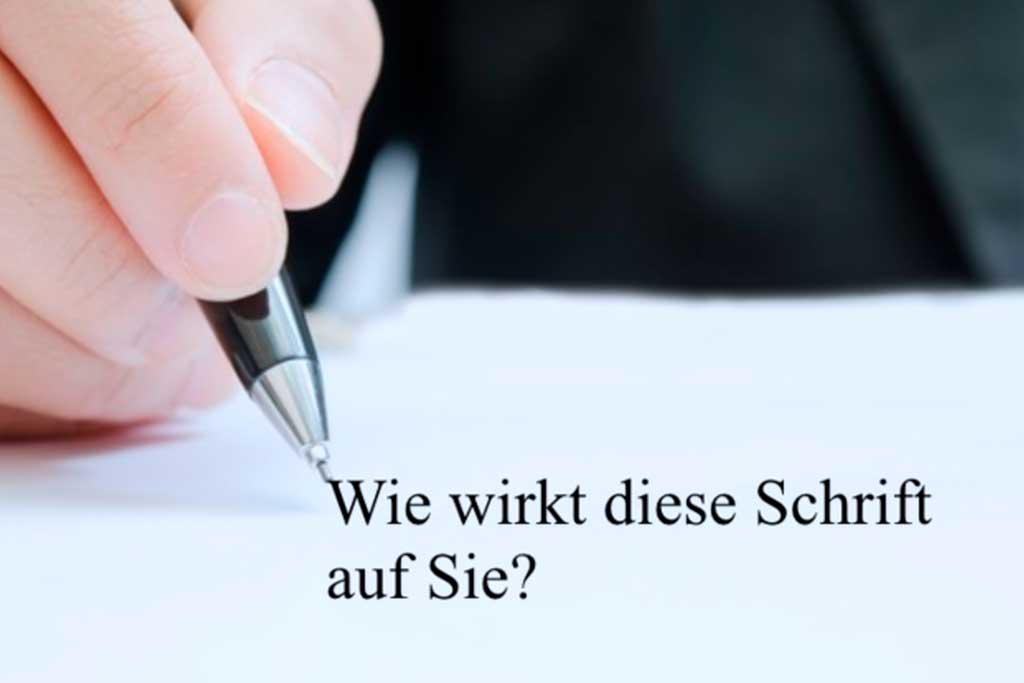 Schriftarten SEO